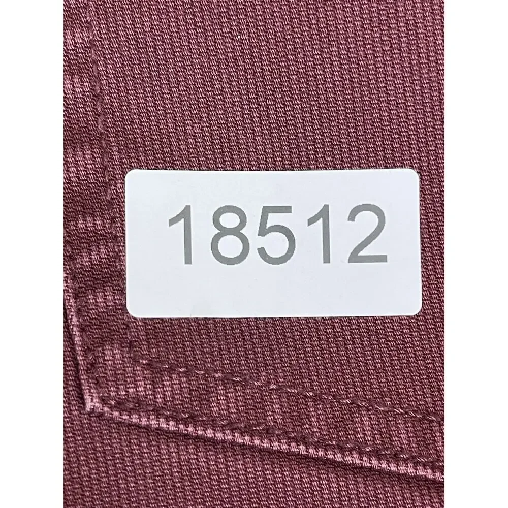 J Crew 770 Pants Mens 32x30 Burgundy Corduroy Straight Leg Mid Rise‎ Regular Fit